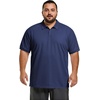image:imageCOOFANDY Mens Big and Tall Polo Shirts Golf Shirt Short Sleeve Cotton Pique T Shirts Quick DryNavy Blue