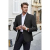 image:imageCOOFANDY Mens Casual Blazer Lightweight Suit Jacket Slim Fit Sport Coats for MenBlack