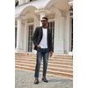 image:imageCOOFANDY Mens Casual Blazer Lightweight Suit Jacket Slim Fit Sport Coats for MenBlack