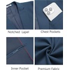 image:imageCOOFANDY Mens Casual Blazer Lightweight Suit Jacket Slim Fit Sport Coats for MenDark Blue