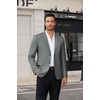 image:imageCOOFANDY Mens Casual Blazer Lightweight Suit Jacket Slim Fit Sport Coats for MenDark Grey