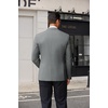 image:imageCOOFANDY Mens Casual Blazer Lightweight Suit Jacket Slim Fit Sport Coats for MenDark Grey