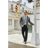 image:imageCOOFANDY Mens Casual Blazer Lightweight Suit Jacket Slim Fit Sport Coats for MenDark Grey