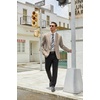 image:imageCOOFANDY Mens Casual Blazer Lightweight Suit Jacket Slim Fit Sport Coats for MenKhaki