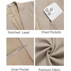 image:imageCOOFANDY Mens Casual Blazer Lightweight Suit Jacket Slim Fit Sport Coats for MenKhaki