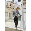 image:imageCOOFANDY Mens Casual Blazer Lightweight Suit Jacket Slim Fit Sport Coats for MenLight Grey