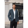 image:imageCOOFANDY Mens Casual Blazer Lightweight Suit Jacket Slim Fit Sport Coats for MenNavy Blue