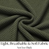 image:imageCOOFANDY Mens Casual Knitted Tank Tops Crew Neck Sleeveless Muscle T Shirts Summer Beach TopsArmy Green