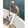 image:imageCOOFANDY Mens Casual Knitted Tank Tops Crew Neck Sleeveless Muscle T Shirts Summer Beach TopsHeather Gray