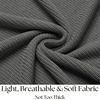 image:imageCOOFANDY Mens Casual Knitted Tank Tops Crew Neck Sleeveless Muscle T Shirts Summer Beach TopsHeather Gray
