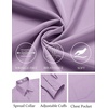 image:imageCOOFANDY Mens Dress Shirts Wrinkle Free Long Sleeve Button Down Shirt Formal Business ShirtsLavender