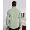 image:imageCOOFANDY Mens Dress Shirts Wrinkle Free Long Sleeve Button Down Shirt Formal Business ShirtsLight Green