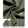 image:imageCOOFANDY Mens Dress Shirts Wrinkle Free Long Sleeve Button Down Shirt Formal Business ShirtsOlive Green