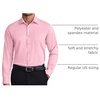 image:imageCOOFANDY Mens Dress Shirts Wrinkle Free Long Sleeve Button Down Shirt Formal Business ShirtsPink