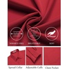 image:imageCOOFANDY Mens Dress Shirts Wrinkle Free Long Sleeve Button Down Shirt Formal Business ShirtsRed