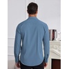 image:imageCOOFANDY Mens Dress Shirts Wrinkle Free Long Sleeve Button Down Shirt Formal Business ShirtsSlate Blue
