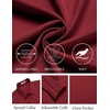 image:imageCOOFANDY Mens Dress Shirts Wrinkle Free Long Sleeve Button Down Shirt Formal Business ShirtsWine Red