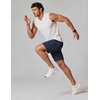 image:imageCOOFANDY Mens Gym Workout Shorts Quick Dry Athletic LooseFit Lightweight Running Shorts with Zipper PocketsBlack Iris