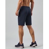 image:imageCOOFANDY Mens Gym Workout Shorts Quick Dry Athletic LooseFit Lightweight Running Shorts with Zipper PocketsBlack Iris