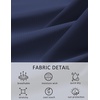 image:imageCOOFANDY Mens Gym Workout Shorts Quick Dry Athletic LooseFit Lightweight Running Shorts with Zipper PocketsNavy Ble