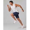 image:imageCOOFANDY Mens Gym Workout Shorts Quick Dry Athletic LooseFit Lightweight Running Shorts with Zipper PocketsNavy Ble