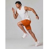 image:imageCOOFANDY Mens Gym Workout Shorts Quick Dry Athletic LooseFit Lightweight Running Shorts with Zipper PocketsOrange