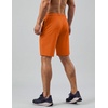 image:imageCOOFANDY Mens Gym Workout Shorts Quick Dry Athletic LooseFit Lightweight Running Shorts with Zipper PocketsOrange