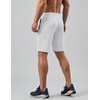 image:imageCOOFANDY Mens Gym Workout Shorts Quick Dry Athletic LooseFit Lightweight Running Shorts with Zipper PocketsWhite