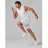 image:imageCOOFANDY Mens Gym Workout Shorts Quick Dry Athletic LooseFit Lightweight Running Shorts with Zipper PocketsWhite