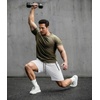 image:imageCOOFANDY Mens Gym Workout Shorts Quick Dry Athletic LooseFit Lightweight Running Shorts with Zipper PocketsWhite