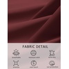 image:imageCOOFANDY Mens Gym Workout Shorts Quick Dry Athletic LooseFit Lightweight Running Shorts with Zipper PocketsWine Red