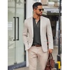 image:imageCOOFANDY Mens Henley Long Sleeve Shirts Casual Button TShirt Pullover Basic Tees with PocketDark Grey