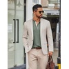 image:imageCOOFANDY Mens Henley Long Sleeve Shirts Casual Button TShirt Pullover Basic Tees with PocketGreen