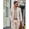 image:imageCOOFANDY Mens Henley Long Sleeve Shirts Casual Button TShirt Pullover Basic Tees with PocketKhaki