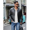 image:imageCOOFANDY Mens Henley Long Sleeve Shirts Casual Button TShirt Pullover Basic Tees with PocketWhite