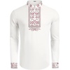 image:imageCOOFANDY Mens Henley Shirt Vyshyvanka Long Sleeve African Print Shirts Casual Zip Up Cotton Linen Beach Hippie ShirtFloral Print