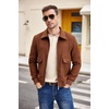 image:imageCOOFANDY Mens Henley Shirts Long Sleeve Basic Waffle Pique Pullover TShirt with PocketBeige