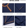 image:imageCOOFANDY Mens Henley Shirts Long Sleeve Button TShirt Fashion Casual Pullover Shirts Soft Stretch Tees TopsMidnight Blue
