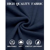 image:imageCOOFANDY Mens Henley Shirts Long Sleeve Casual Maverick Slub Henley TShirts Lightweight Basic TeeNavy Blue