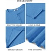 image:imageCOOFANDY Mens Henley Shirts Long Sleeve Casual Pullover Shirt Fashion Button TShirtBlue