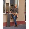 image:imageCOOFANDY Mens Henley Shirts Long Sleeve Casual Pullover Shirt Fashion Button TShirtBrown