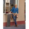 image:imageCOOFANDY Mens Henley Shirts Long Sleeve Casual Pullover Shirt Fashion Button TShirtDenim
