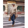 image:imageCOOFANDY Mens Henley Shirts Long Sleeve Casual Pullover Shirt Fashion Button TShirtKhaki