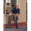 image:imageCOOFANDY Mens Henley Shirts Long Sleeve Casual Pullover Shirt Fashion Button TShirtNavy Blue