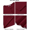 image:imageCOOFANDY Mens Henley Shirts Long Sleeve Casual Pullover Shirt Fashion Button TShirtWine Red