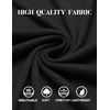 image:imageCOOFANDY Mens Henley Shirts Long Sleeve Fashion Tee Shirts Slim Fit 4 Buttons TShirts Casual Basic Pullover TopBlack