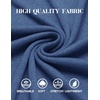 image:imageCOOFANDY Mens Henley Shirts Long Sleeve Fashion Tee Shirts Slim Fit 4 Buttons TShirts Casual Basic Pullover TopBlue