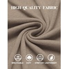 image:imageCOOFANDY Mens Henley Shirts Long Sleeve Fashion Tee Shirts Slim Fit 4 Buttons TShirts Casual Basic Pullover TopKhaki