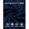 image:imageCOOFANDY Mens Henley Shirts Long Sleeve Fashion Tee Shirts Slim Fit 4 Buttons TShirts Casual Basic Pullover TopNavy Blue