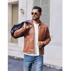 image:imageCOOFANDY Mens Henley Shirts Long Sleeve Fashion Tee Shirts Slim Fit 4 Buttons TShirts Casual Basic Pullover TopWhite